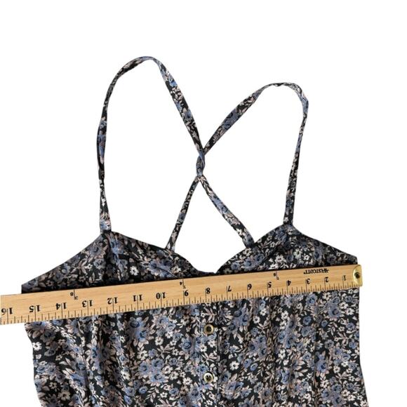 Free People Y2K Jenna Bustier Strappy Floral Tank Top Women’s Size Medium‎ - Picture 7 of 12